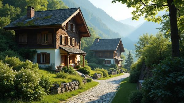 Top maisons attractives à acheter : vivez dans un cadre montagnard